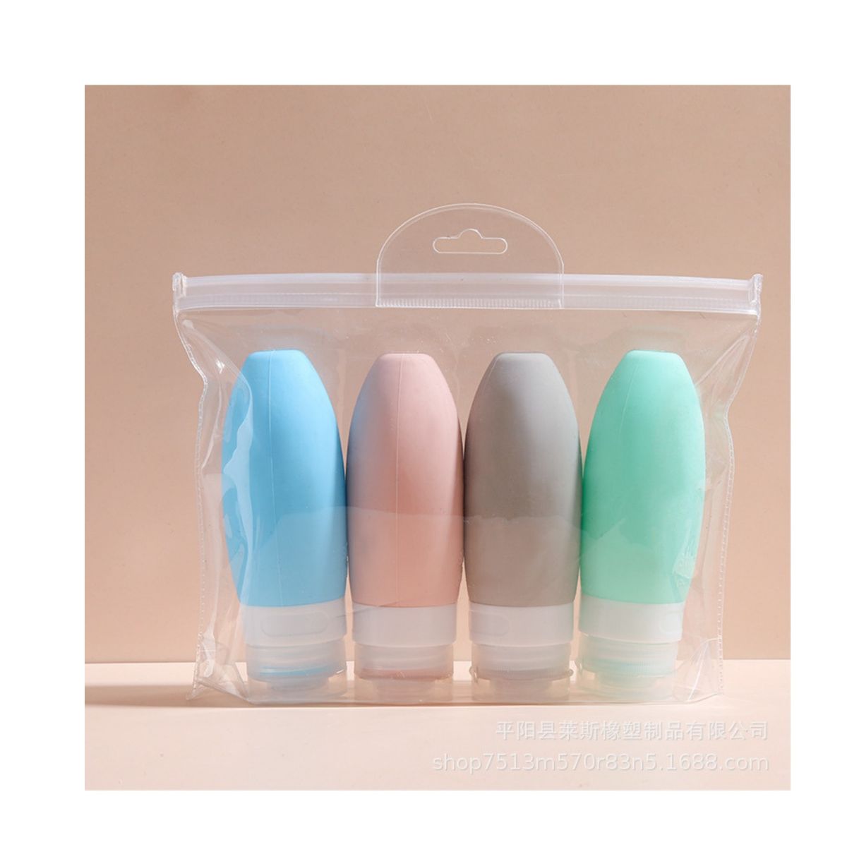 GENERICO - Botellas Silicona Para Viajes Cuidado Personal Crema Locion