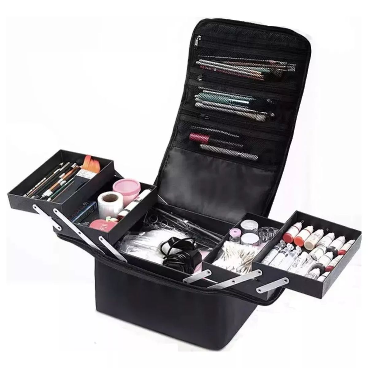 GENERICO - Maleta Tela Portátil Para Maquillaje Manicure Cosmetologia
