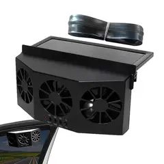 MOVI - EXTRACTOR TRIPLE DE AIRE CALIENTE PARA AUTO CON PANEL SOLAR