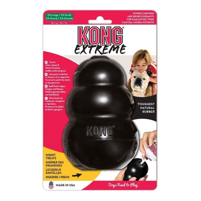 KONG - Juguete Kong Extreme Para Mascotas Perros Talla Xxl 38+ Kg
