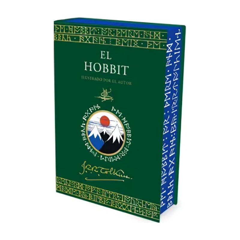 TOP10BOOKS - LIBRO EL HOBBIT. EDICIÓN ILUSTRADA POR EL AUTOR / J. R. R. TOLKIEN / MINOTAURO