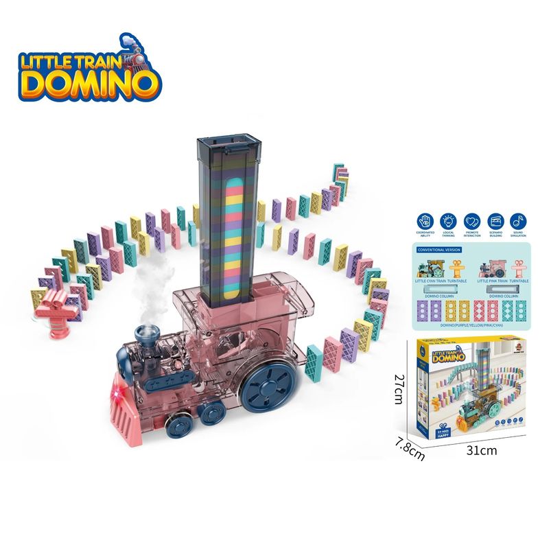 GENERICO - Juguete Trencito Domino Didáctico Para Bebes