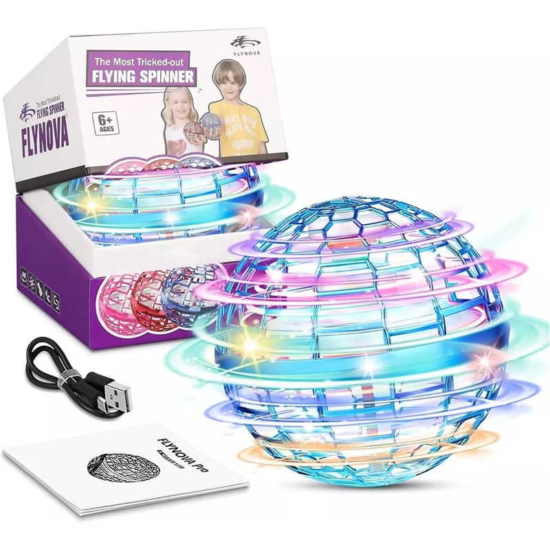 MOVI - Flynova Bola Voladora Boomerang Con Luces Juguete Divertido