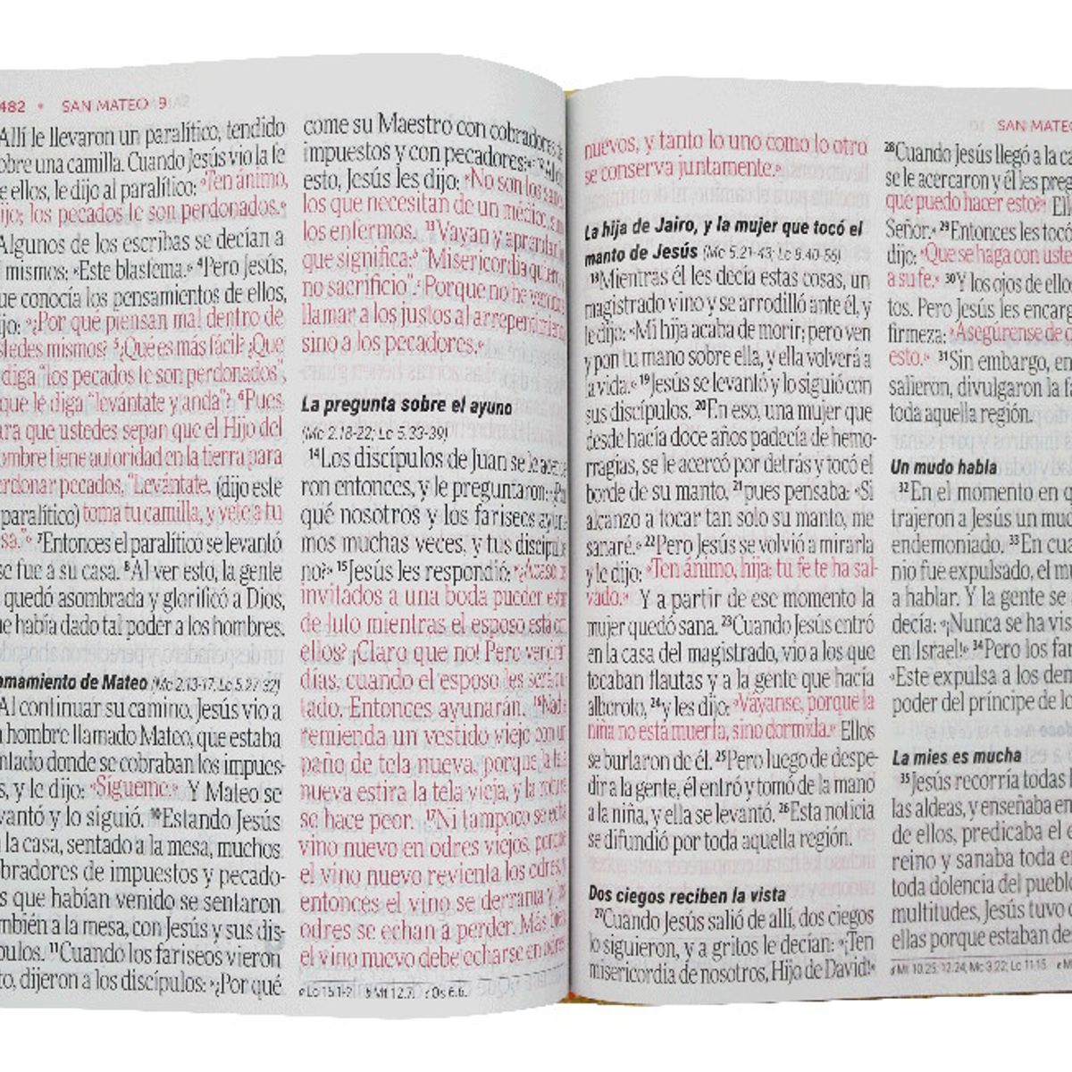 SOCIEDAD BIBLICA CHILENA - Biblia RVC Letra Supergigante 18 puntos Concordancia