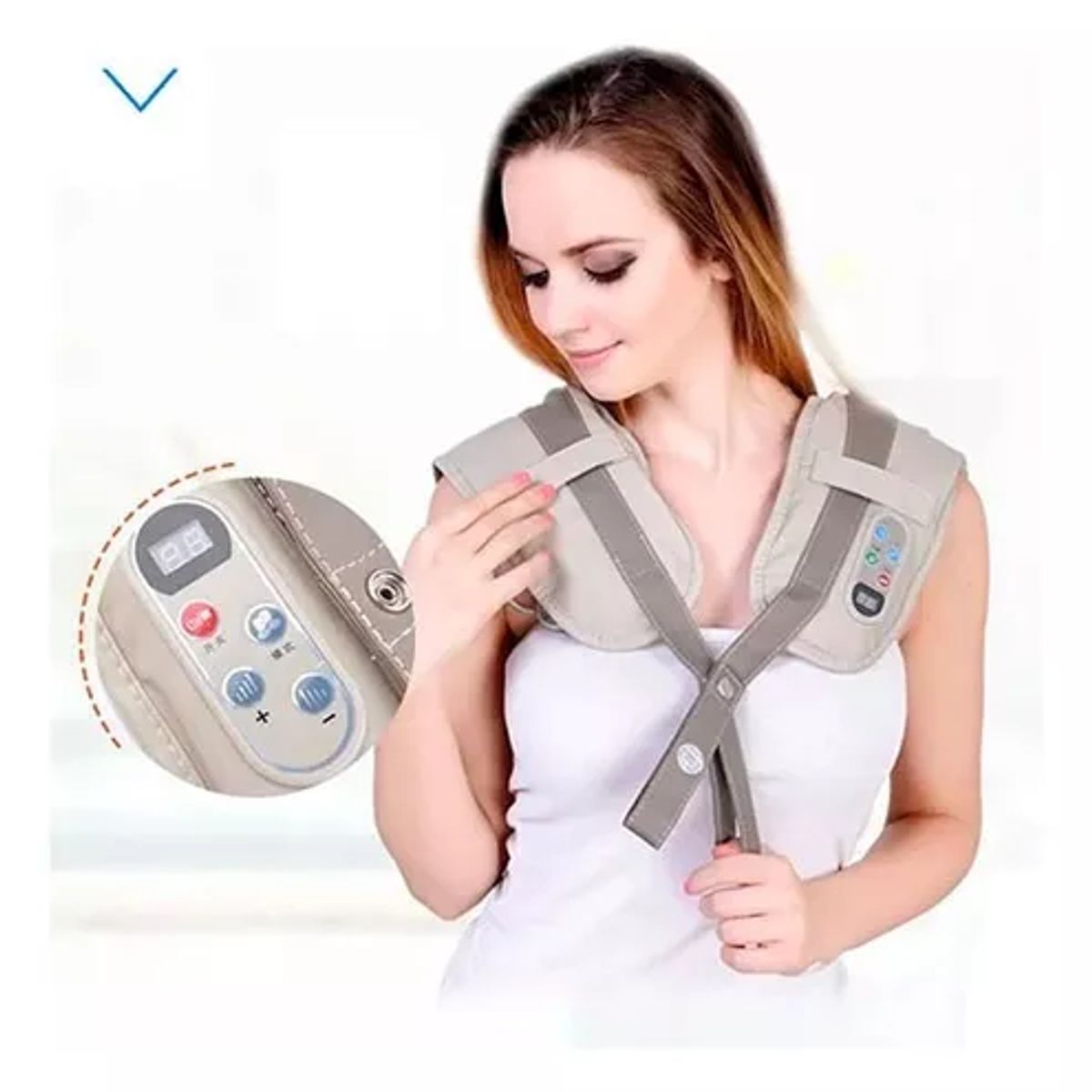 MOVI - MASAJEADOR CERVICAL CUELLO HOMBROS Y ESPALDA