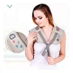MOVI - MASAJEADOR CERVICAL CUELLO HOMBROS Y ESPALDA