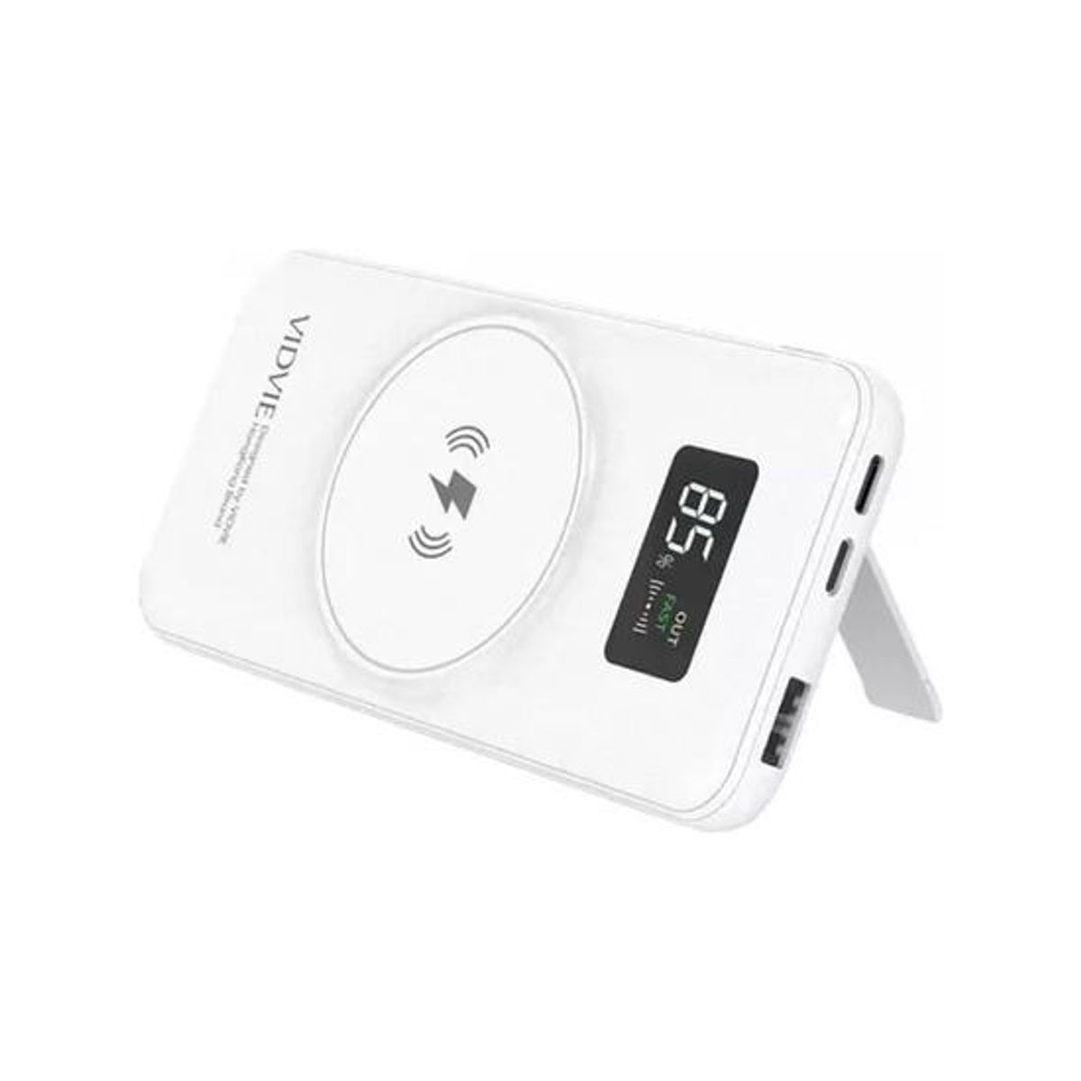 GENERICO - Power Bank Vidvie PB765 magnético 225W portátil color blanco