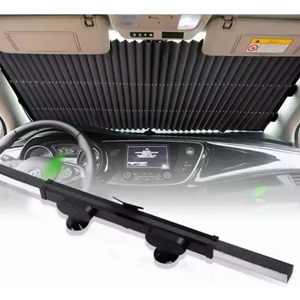 MOVI - PARASOL  RETRACTIL  PARA  AUTOS  Y CAMIONETAS XL