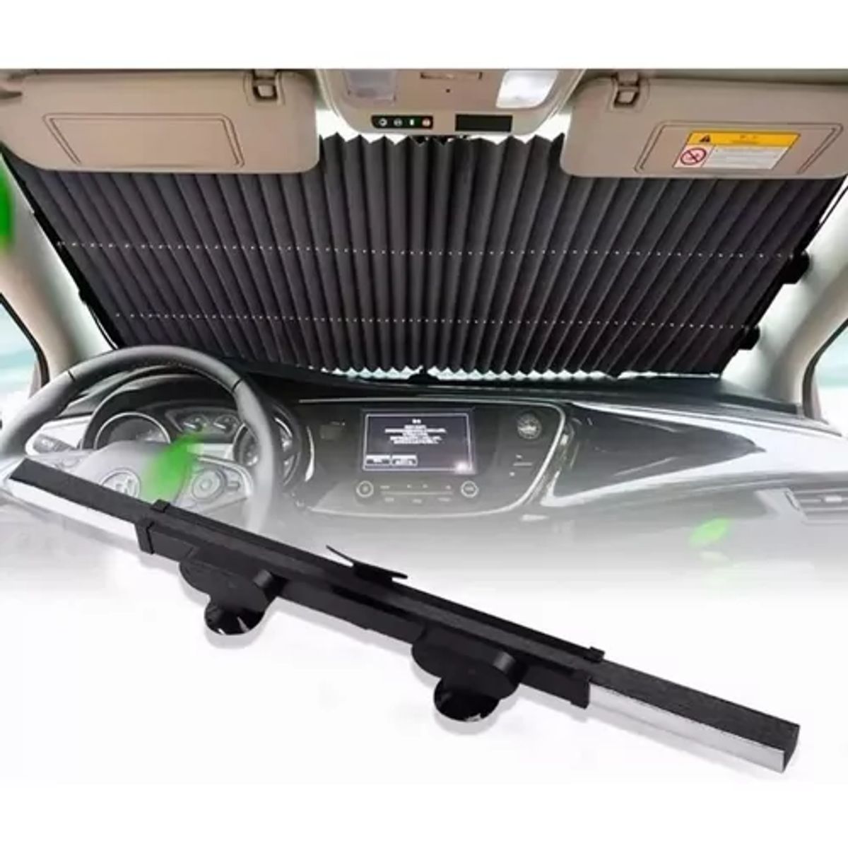 MOVI - PARASOL  RETRACTIL  PARA  AUTOS  Y CAMIONETAS XL