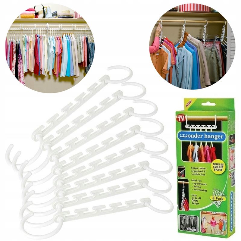 MOVI - PERCHERO AHORRADOR  DE ESPACIO PARA CLOSET