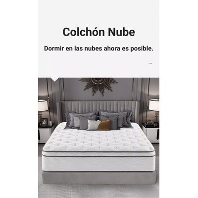 Imagen 2 del producto Colchón King Comprimido Nube Pocket 150x200x30cm