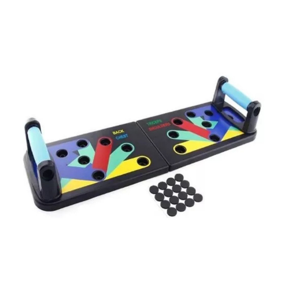 GENERICO - Tabla Para Flexione Codificada En Colores Ejercicio Push Up DN