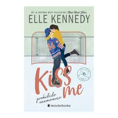 TOP10BOOKS - LIBRO KISS ME1 - PROHIBIDO ENAMORARSE / ELLE KENNEDY / WONDERBOOKS