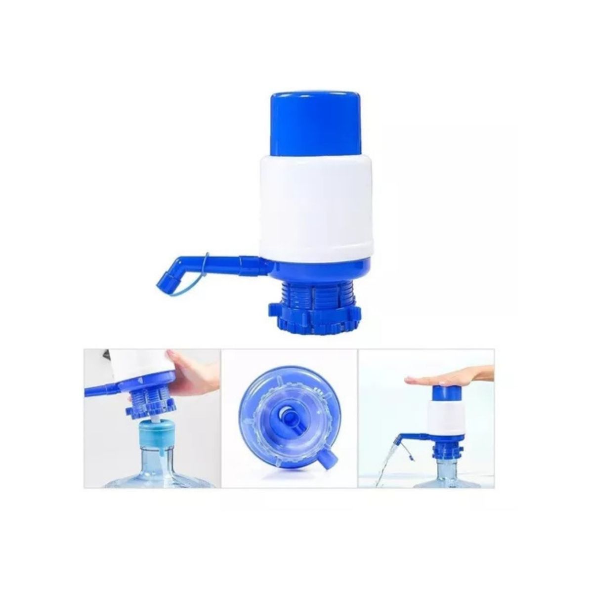 GENERICO - Dispensador Bombin Agua Manual Botellón Bidon 10 A 20 Lts