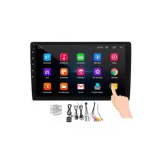GENERICO - Radio Android 81 con GPS y Mirror Link 9 2 Din color negro