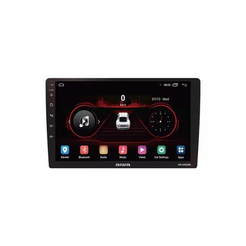 GENERICO - Radio auto 2 Din Android Touch HD 9 Aiwa color negro