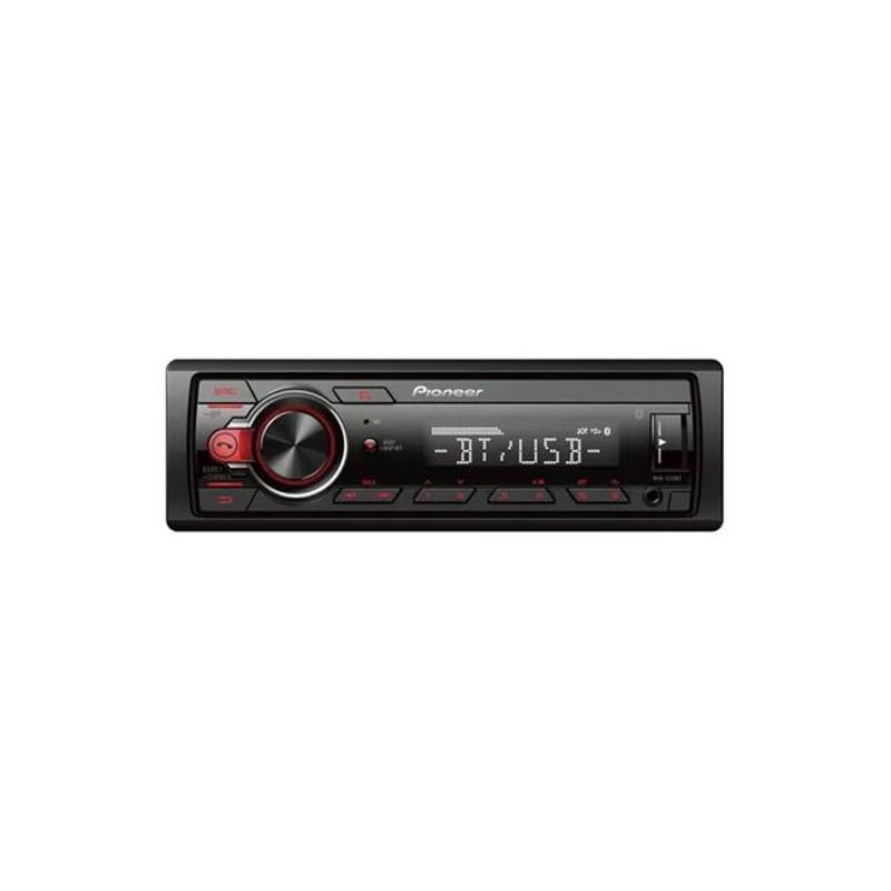 GENERICO - Radio auto Pioneer MVH con USB y Bluetooth color negro