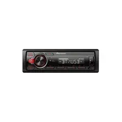 GENERICO - Radio auto Pioneer MVH con USB y Bluetooth color negro