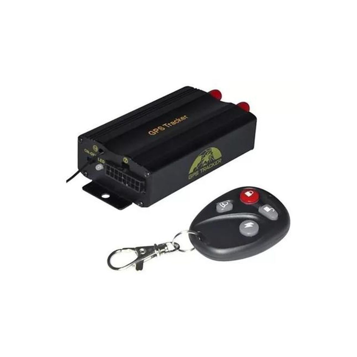 GENERICO - GPS Tracker para rastreo corta corriente color negro