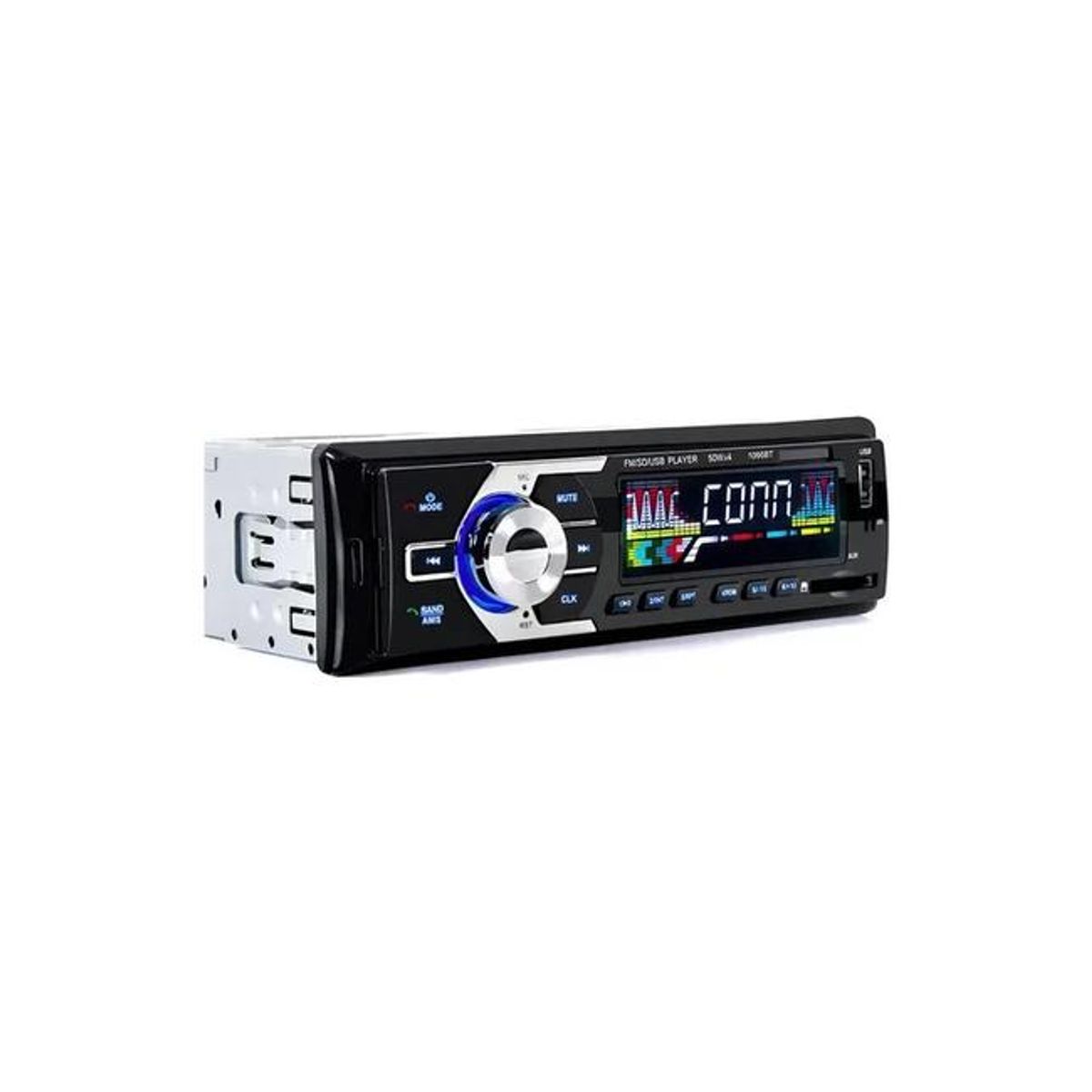 GENERICO - Reproductor Bluetooth MP3 USB manos libres color negro