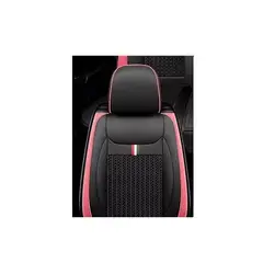 GENERICO - Kit cubre asiento cuero auto premium color negro