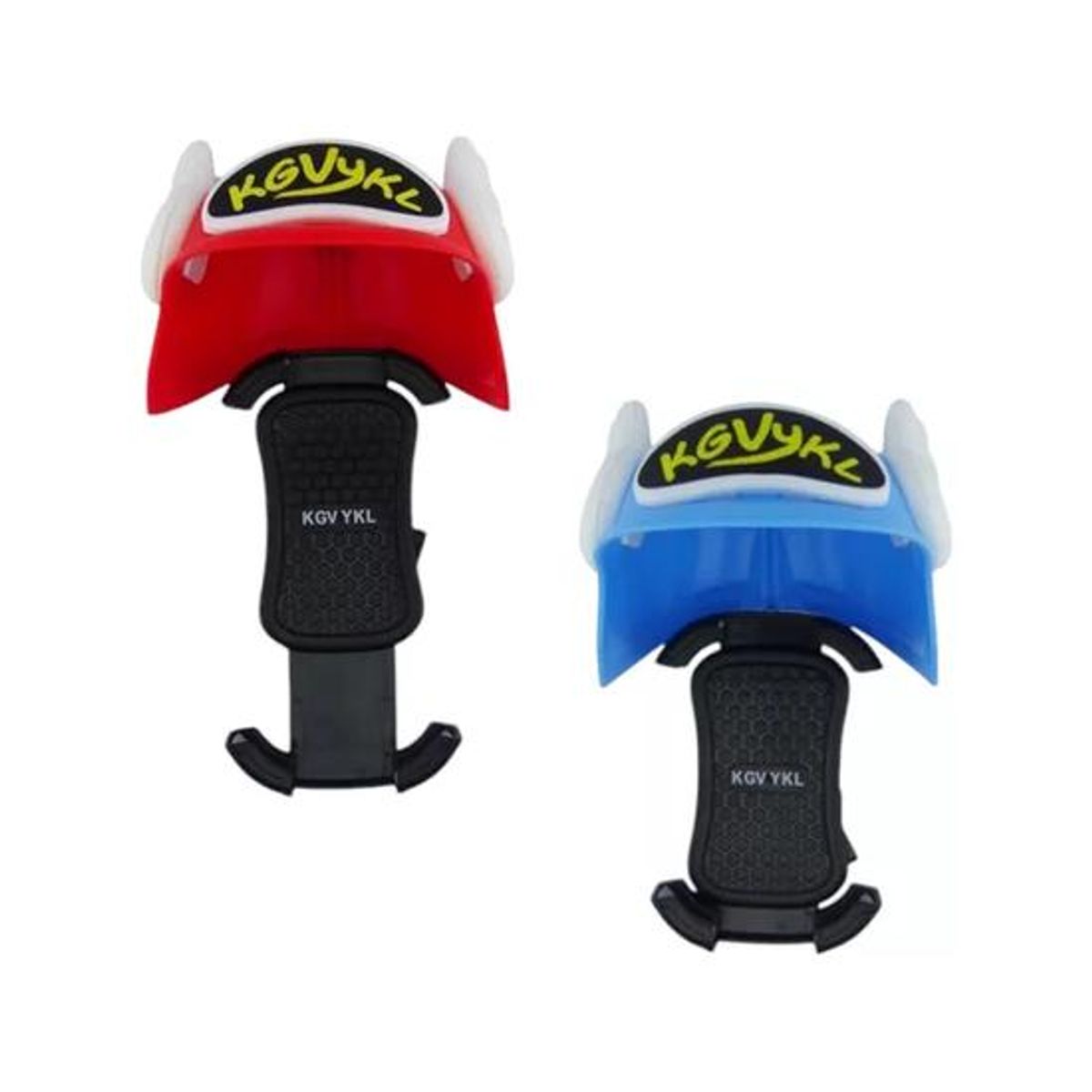 GENERICO - Porta smartphone moto y bicicleta diseño casco color rojo