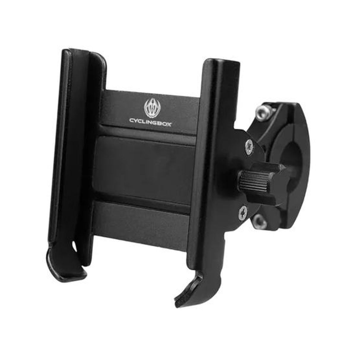 GENERICO - Soporte para teléfono móvil en bicicleta color negro