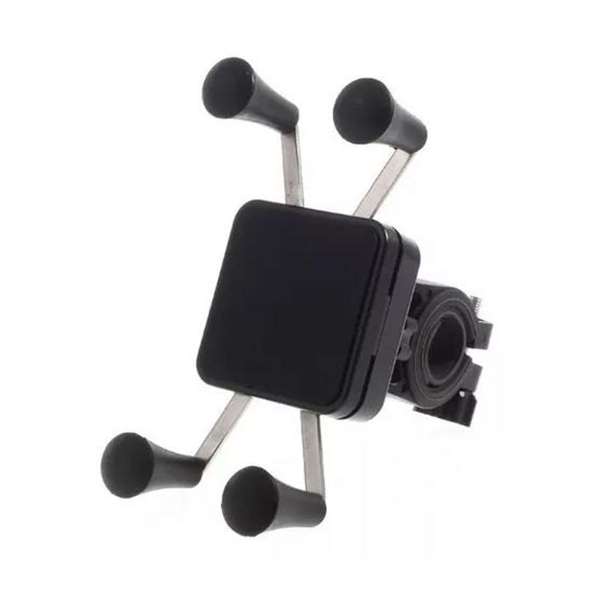 GENERICO - Soporte celular para bicicleta y moto color negro