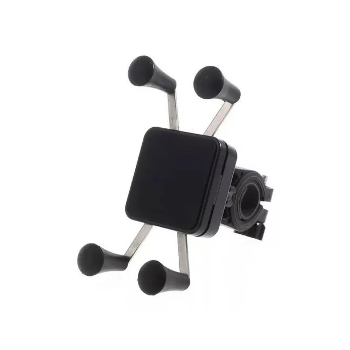 GENERICO - Soporte celular para bicicleta y moto color negro