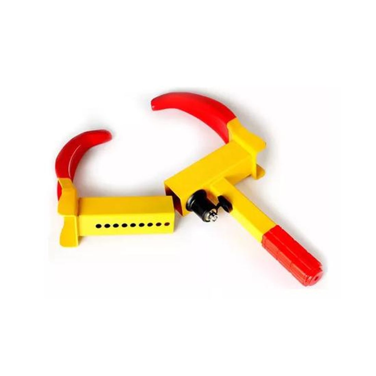 GENERICO - Traba para rueda candado antirrobo inmovilizadora