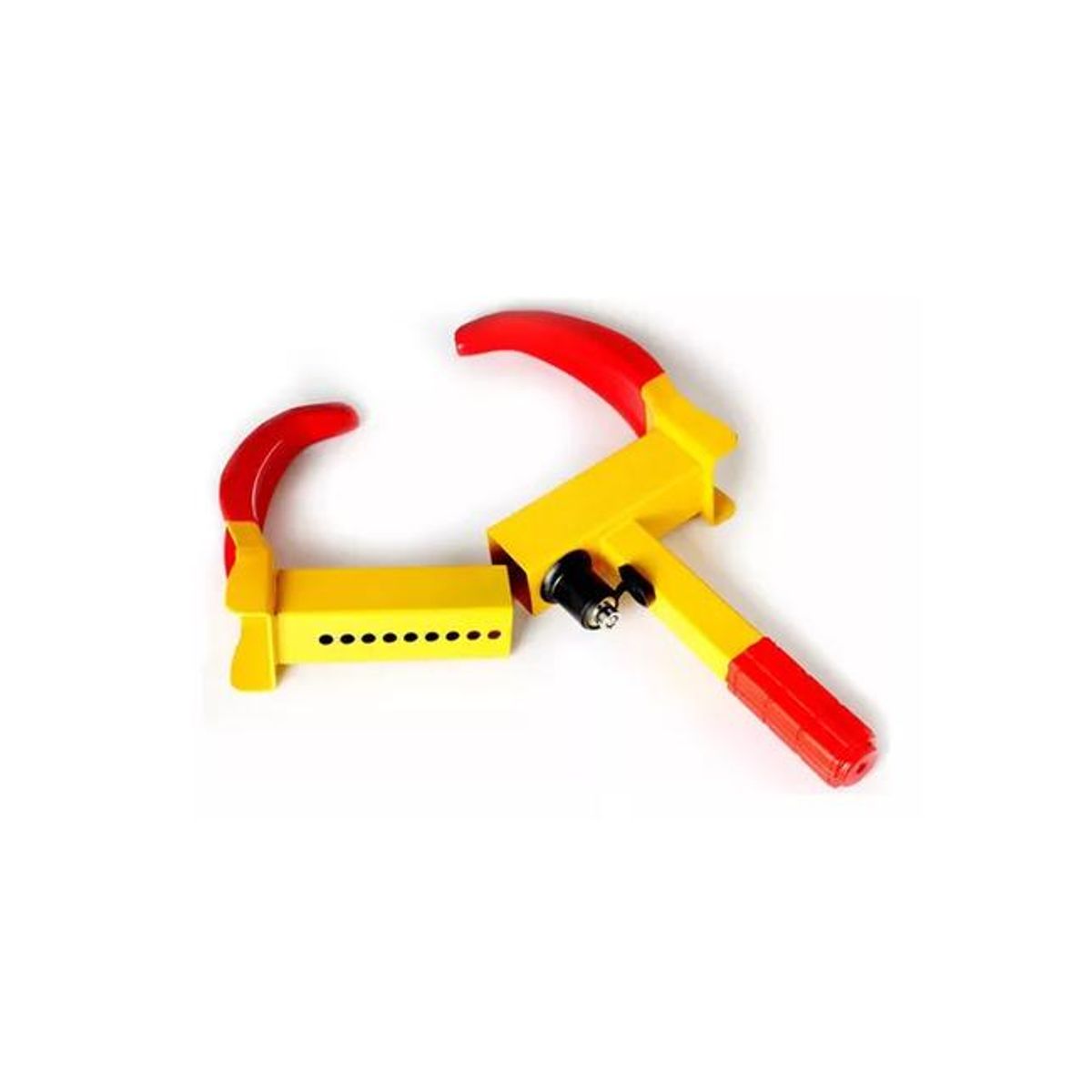 GENERICO - Traba para rueda candado antirrobo inmovilizadora