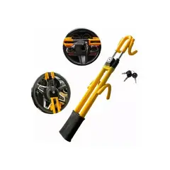 GENERICO - Traba volante 174kg seguridad vehículo color amarillo