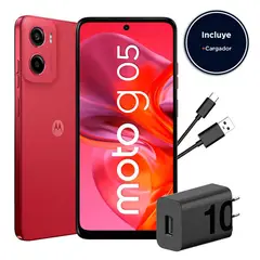 MOTOROLA - Smartphone G05 64GB 67 Rojo Liberado