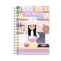 GEN - Agenda Recetas 100 Pág A5 Recetario De Cocina Chef 2
