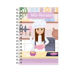 GEN - Agenda Recetas 100 Pág A5 Recetario De Cocina Chef 3