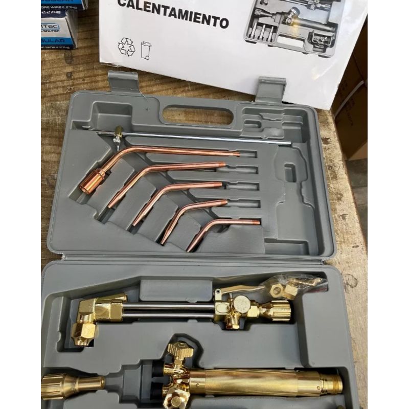 GLINT - EQUIPO DE OXICORTE TIPO HARRIS SOLDAR-CALENTAR-CORTAR