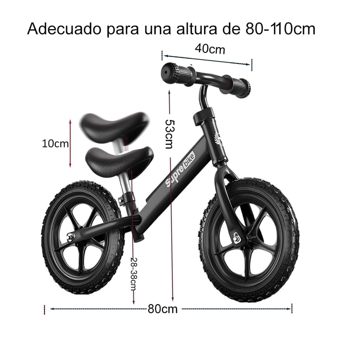 GENERICO - Bicicleta De Equilibrio De Balance Sin Pedales Para Niños