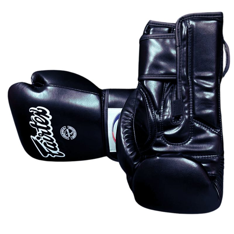 GENERICO - Guantes De Boxeo Muay Thai Fairtex NEGRO 14 OZ