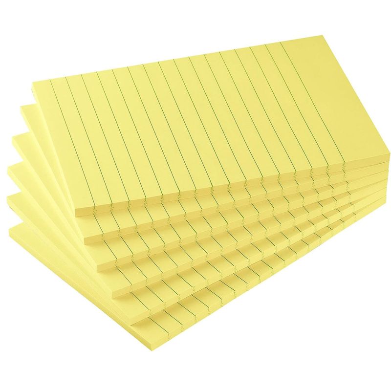 GENERICO - Nota Adhesiva Amarillas 101x152mm x 100 hojas