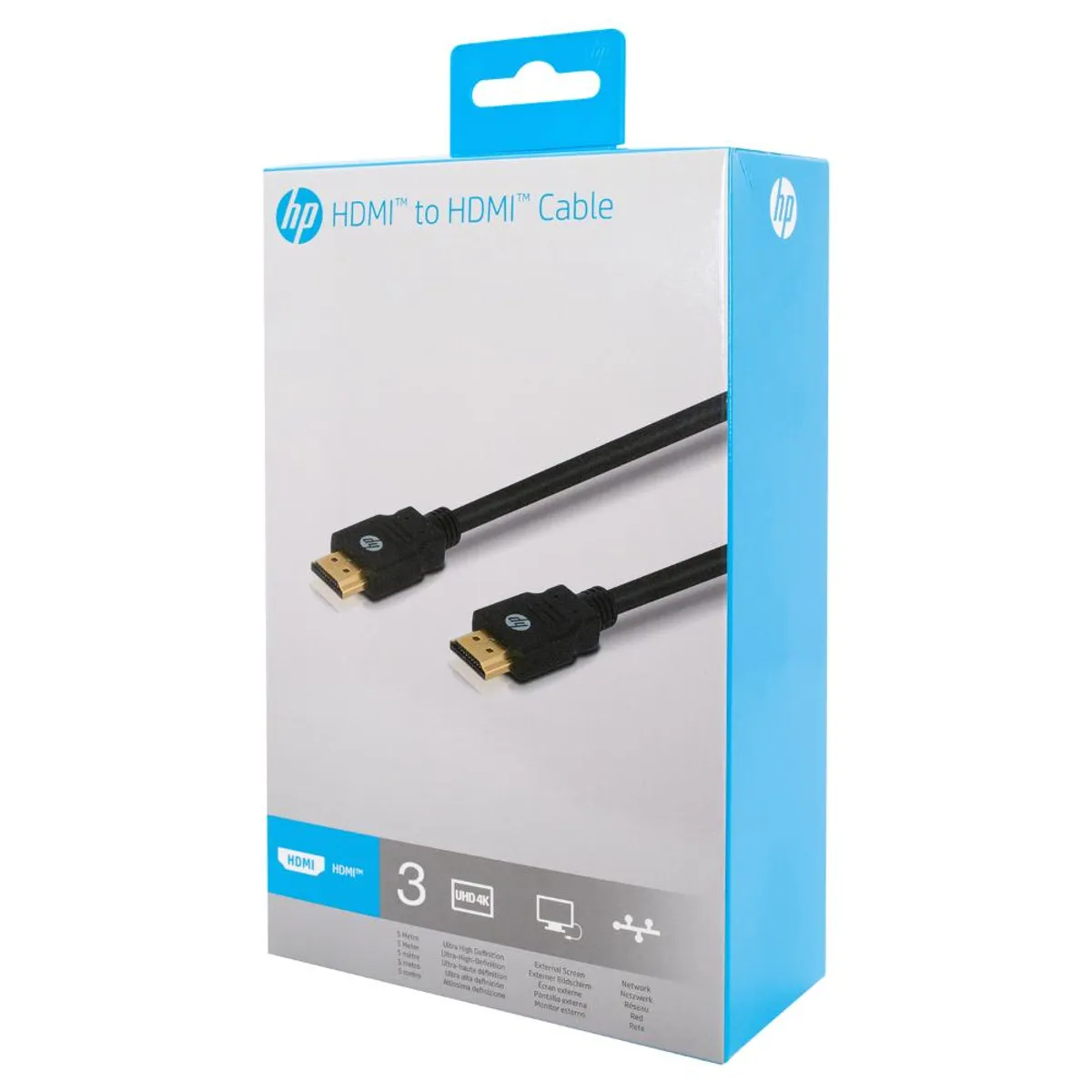 HP - CABLE HDMI NEGRO 3,0 METROS PRO ULTRA DH 4K