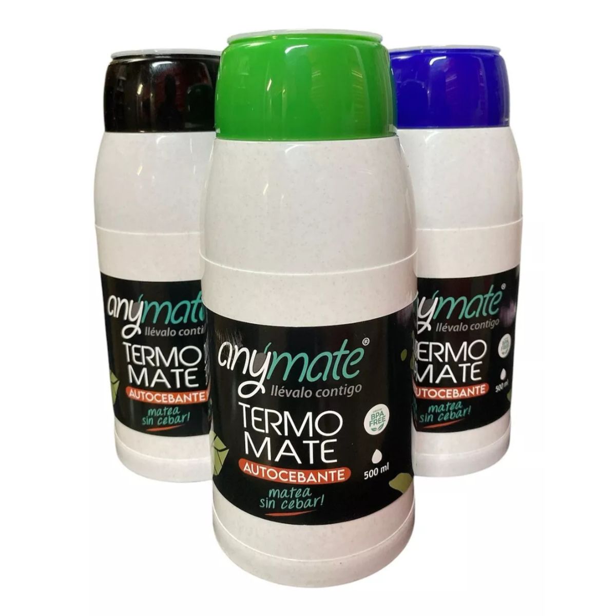 GENERICO - Mate Travel Autocebante Anymate 500 ML