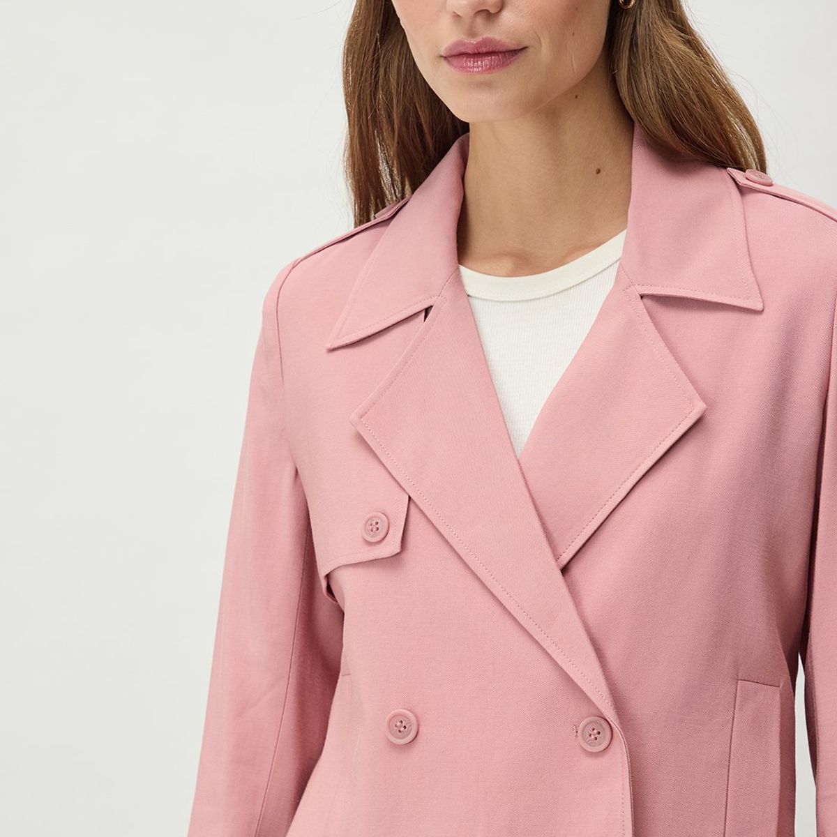 IO - Trench Rosado Mujer Io