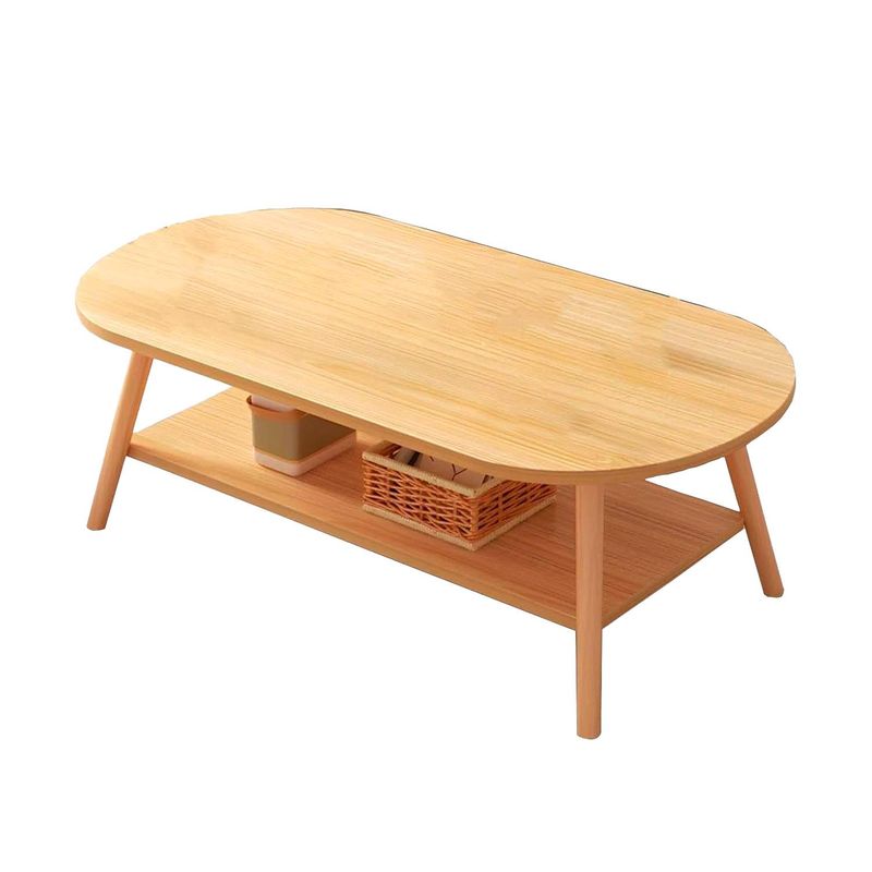 GLOBAL LATIN GROUP - Mesa para Sala Estilo Escandinavo Decorativa y Práctica - Beige