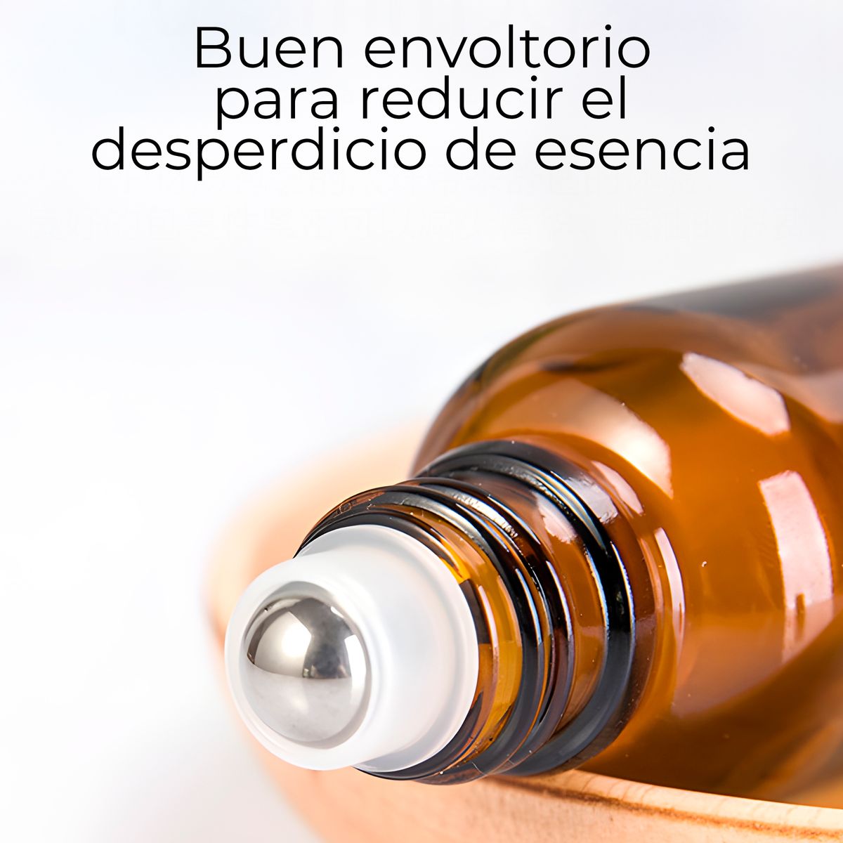 GENERICO - 24 Frascos Roll On Rodilo Vidrio Aceite Esencial 15ml