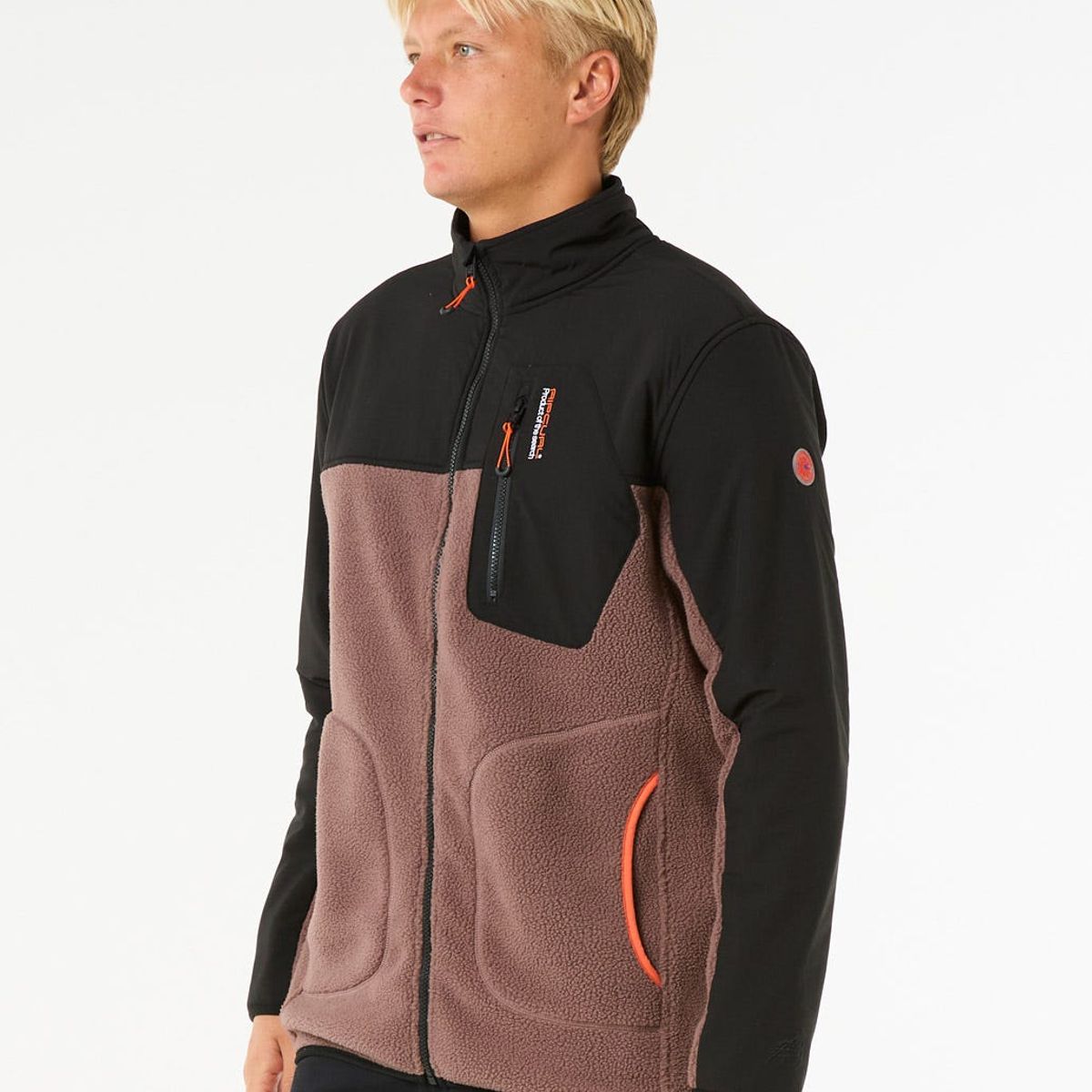 RIP CURL - Poleron Micropolar Rusher Multicolor Hombre Rip Curl - Multicolor