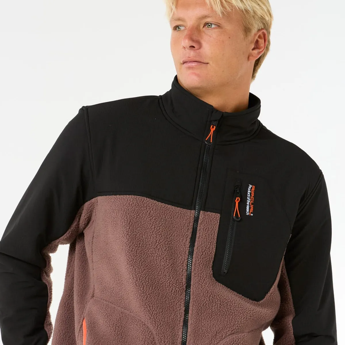 RIP CURL - Poleron Micropolar Rusher Multicolor Hombre Rip Curl - Multicolor