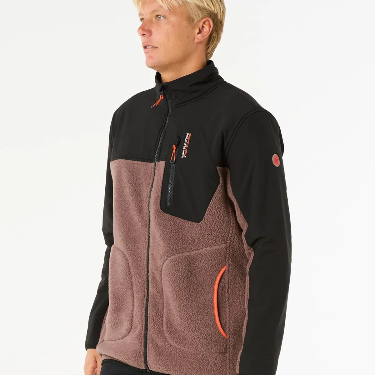 RIP CURL - Poleron Micropolar Rusher Multicolor Hombre Rip Curl - Multicolor