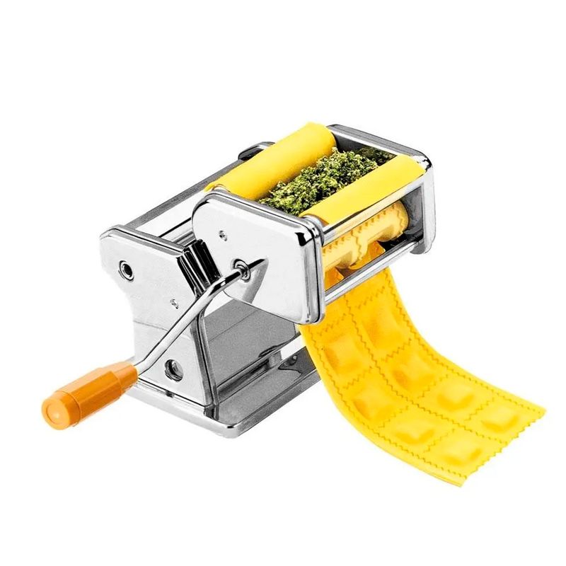GENERICO - Máquina De Pasta Casera Para Ravioles De Acero Inoxidable