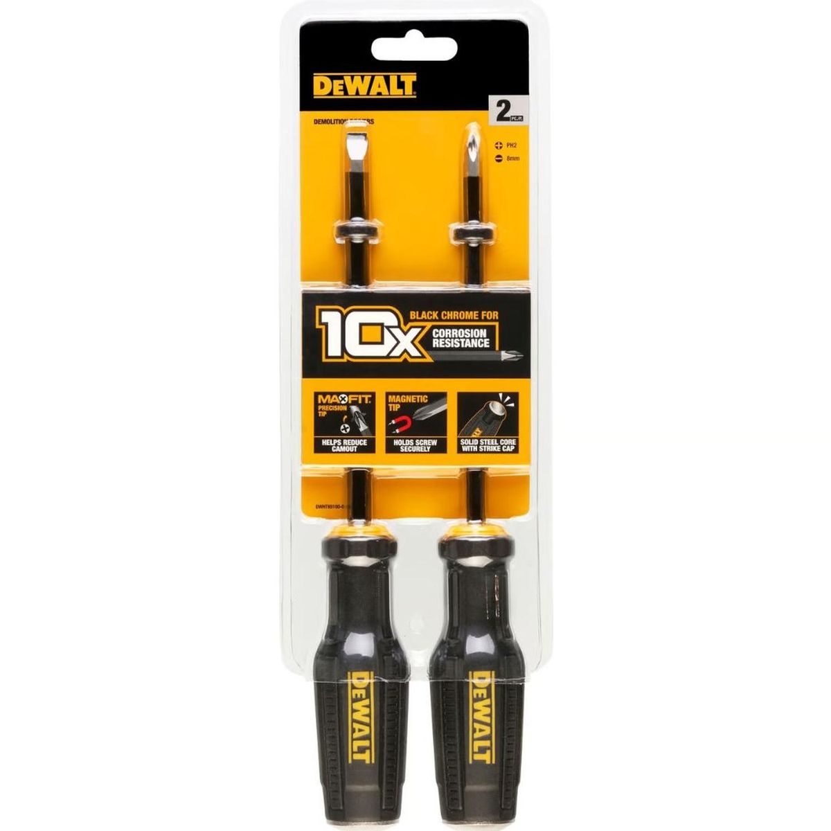 DEWALT - Set 2 Destornilladores Maxfit Dewalt Dwht65100
