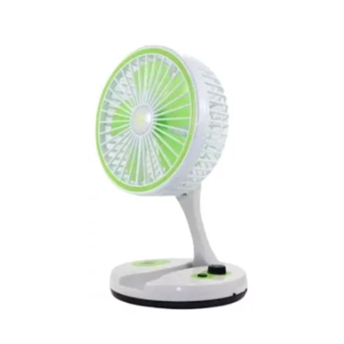 GENERICO - Ventilador Recargable Inalámbrico Portátil Con Luz Led